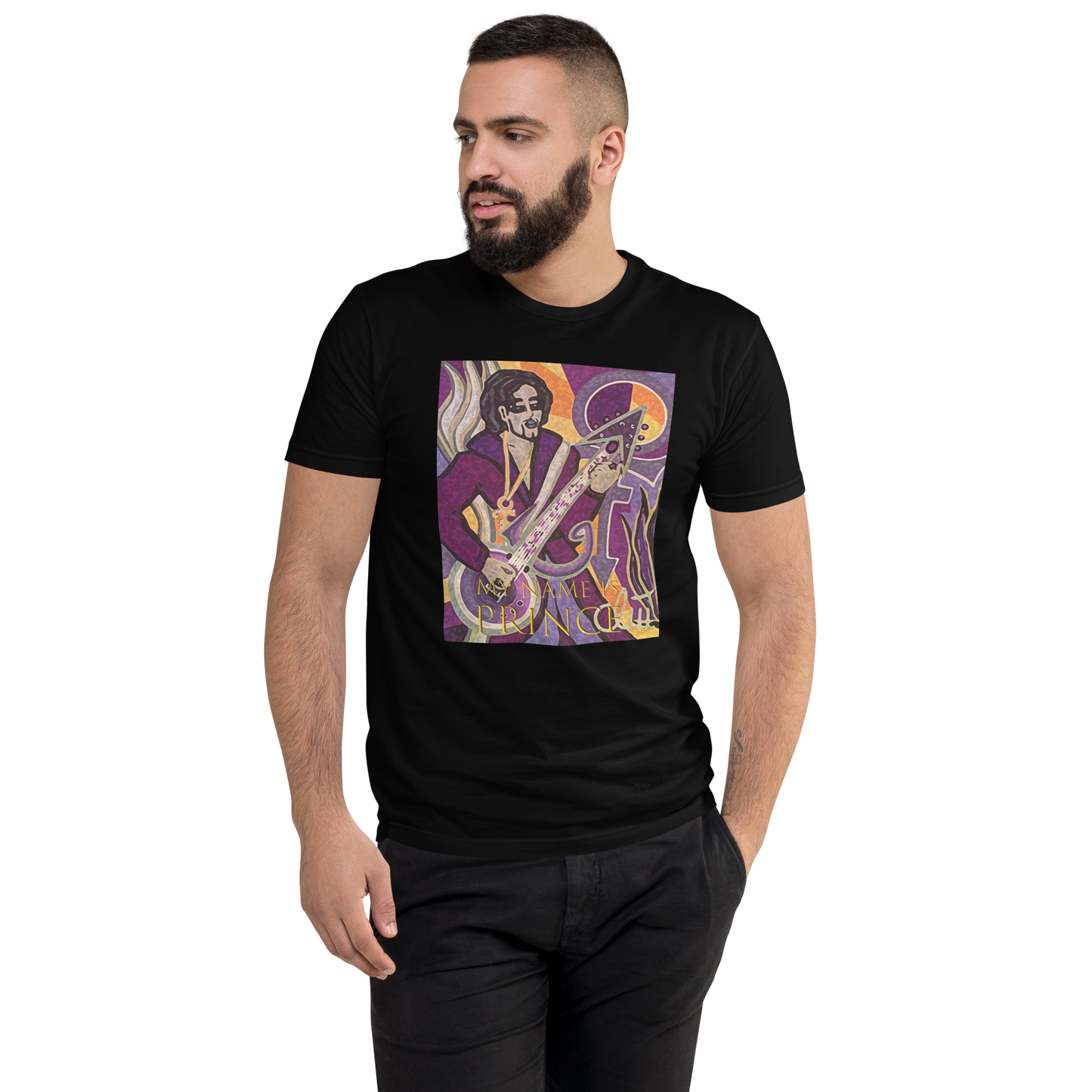 Kurzärmeliges T-Shirt My name is Prince