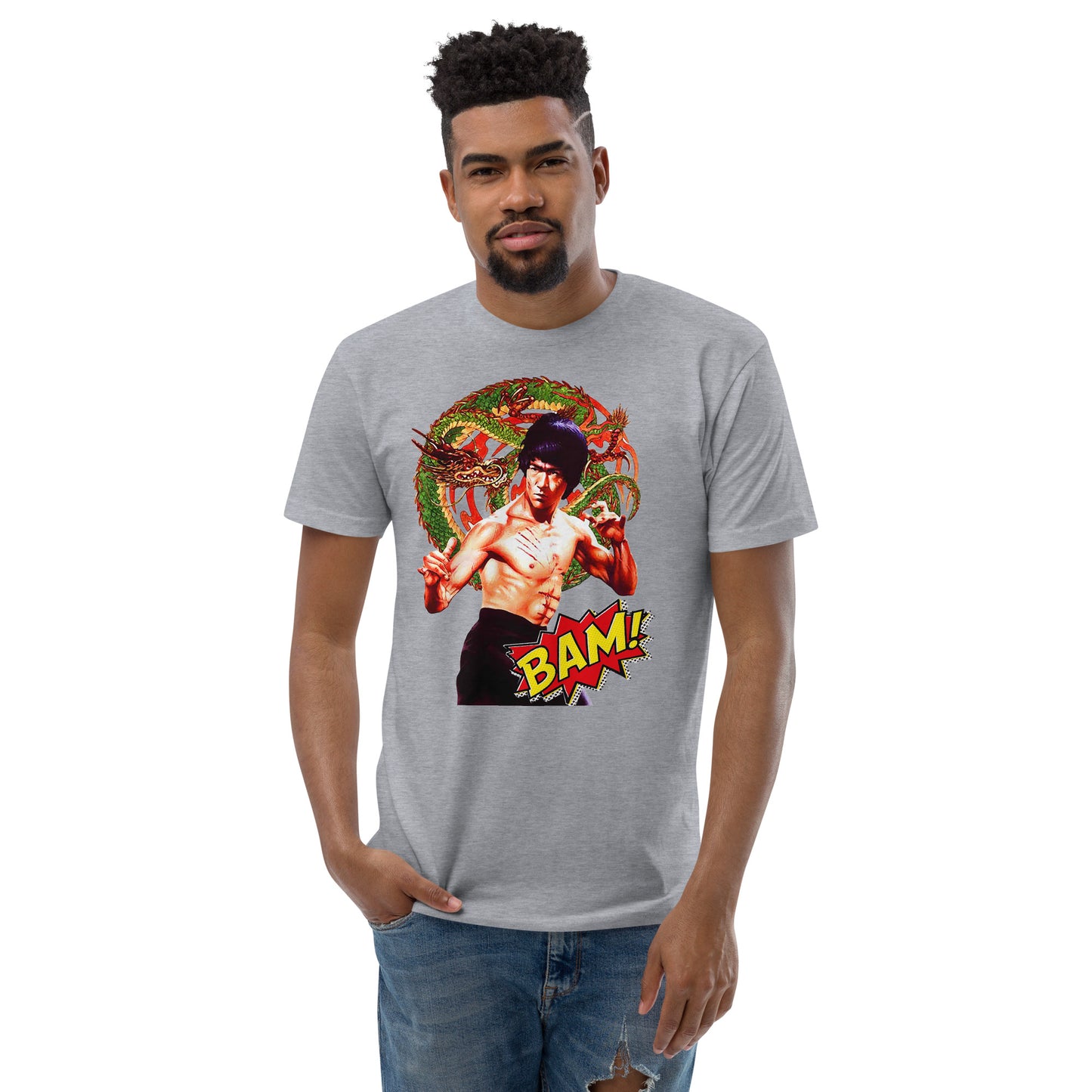 Kurzärmeliges T-Shirt Bruce Lee