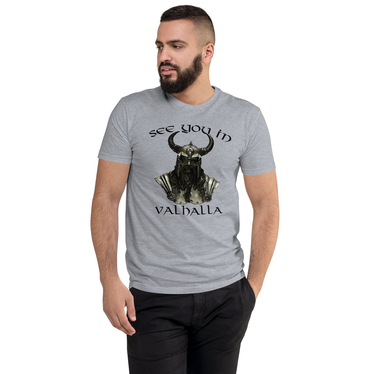 Kurzärmeliges T-Shirt See you in Valhalla