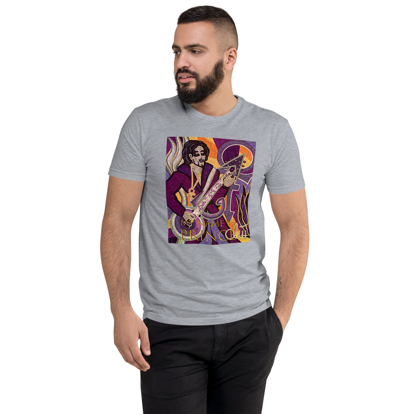 Kurzärmeliges T-Shirt My name is Prince