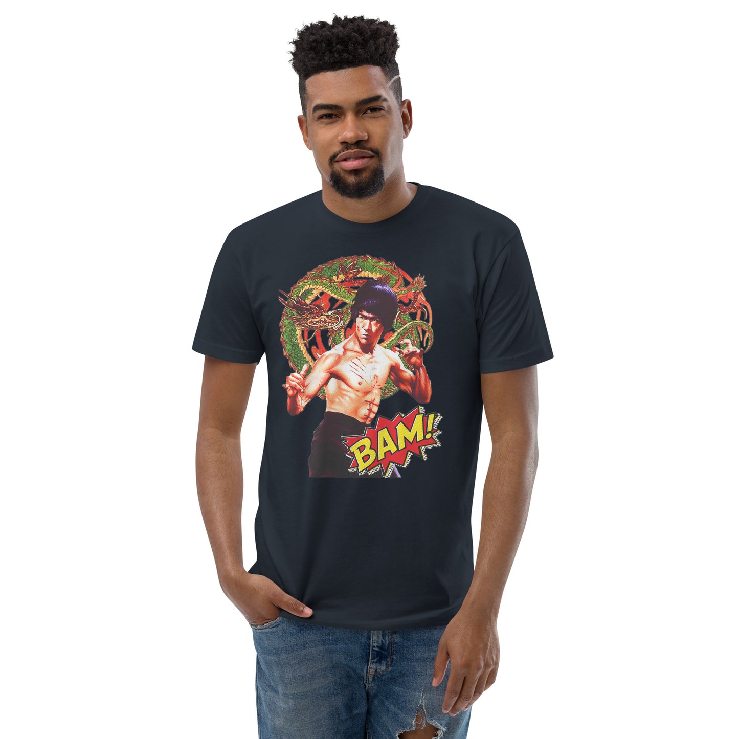 Kurzärmeliges T-Shirt Bruce Lee