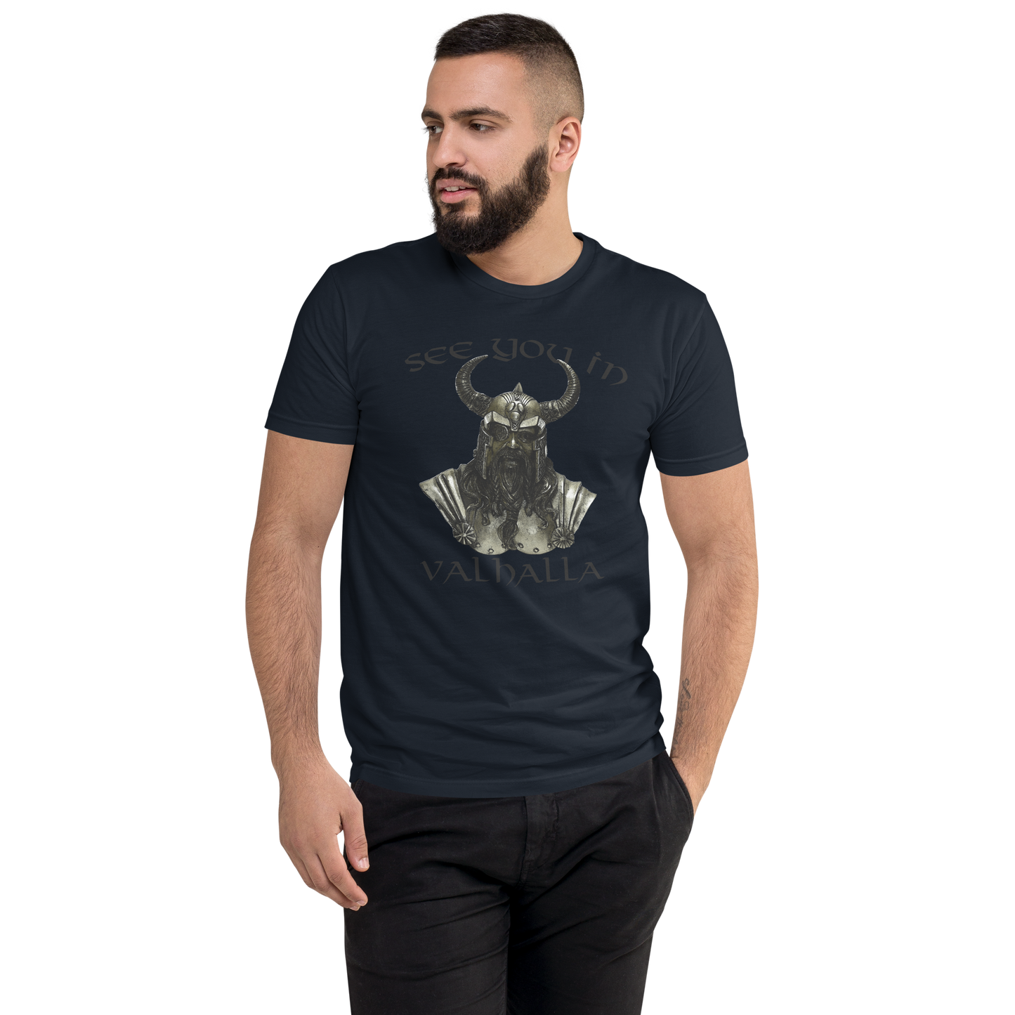 Kurzärmeliges T-Shirt See you in Valhalla