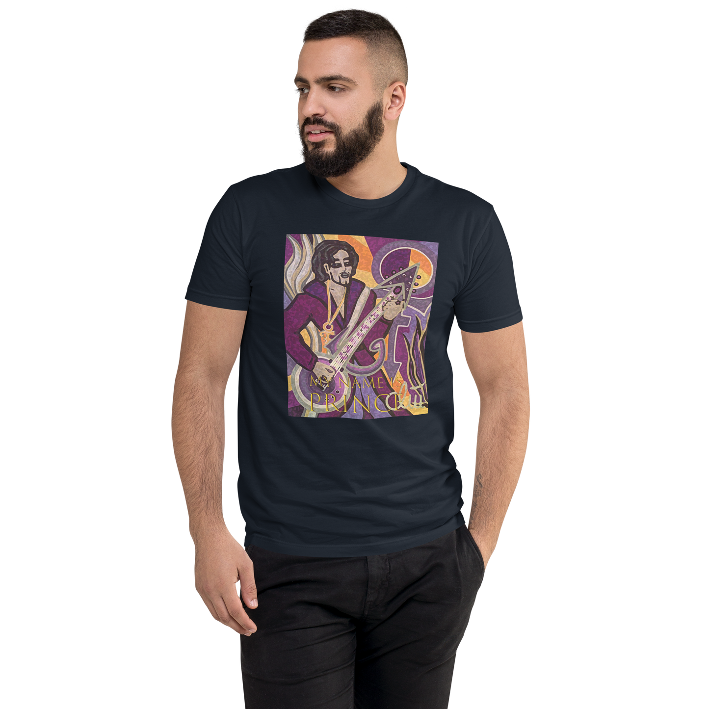 Kurzärmeliges T-Shirt My name is Prince