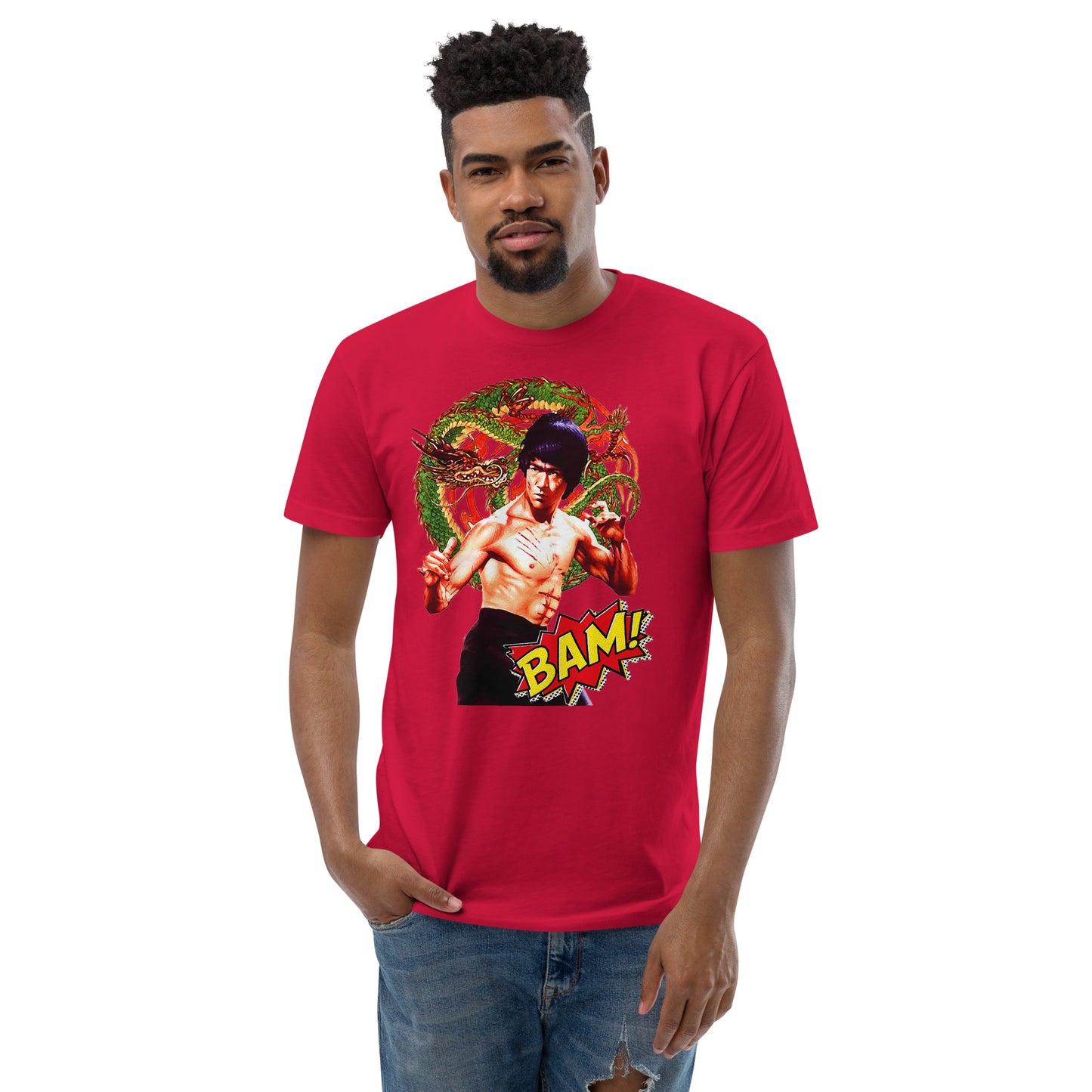 Kurzärmeliges T-Shirt Bruce Lee