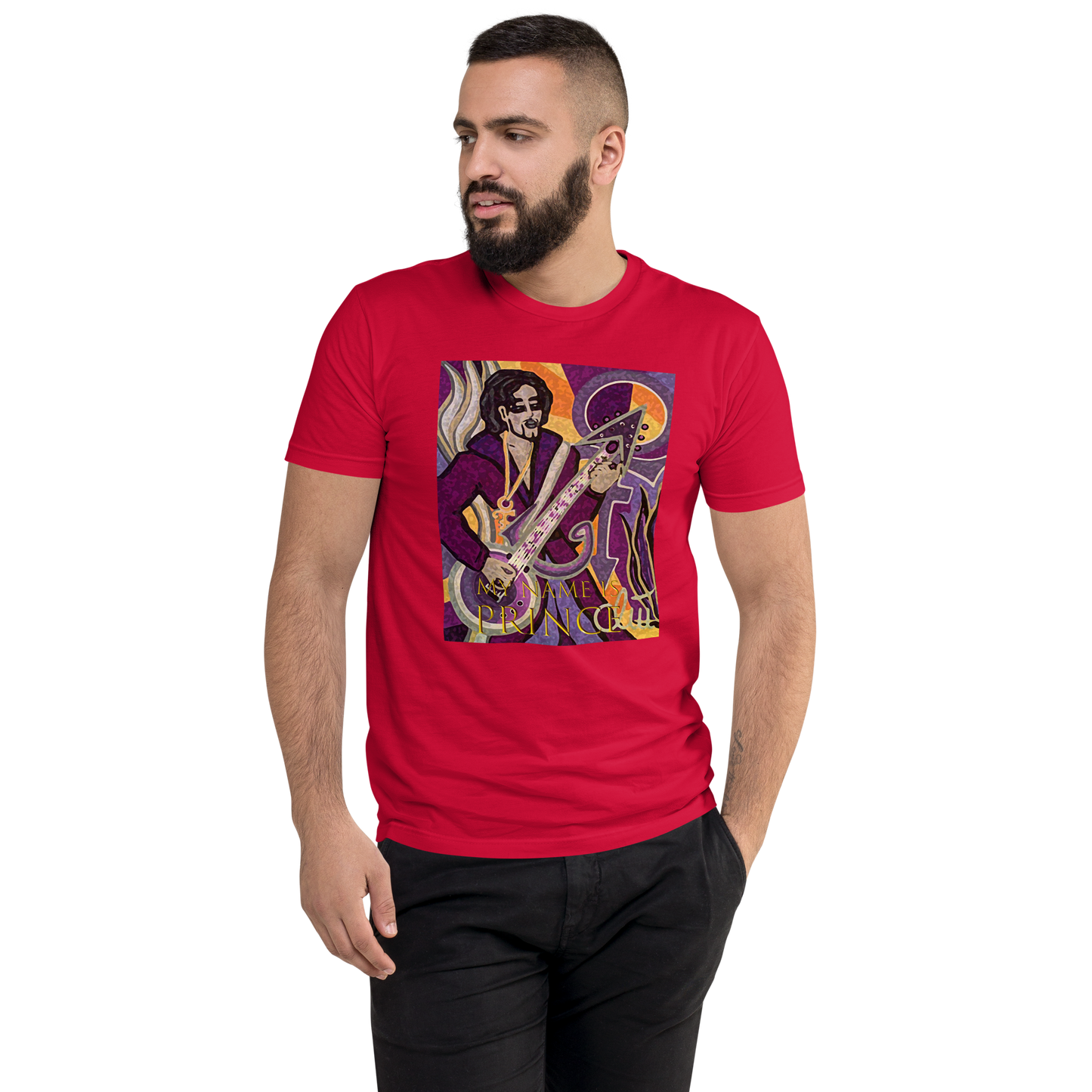 Kurzärmeliges T-Shirt My name is Prince