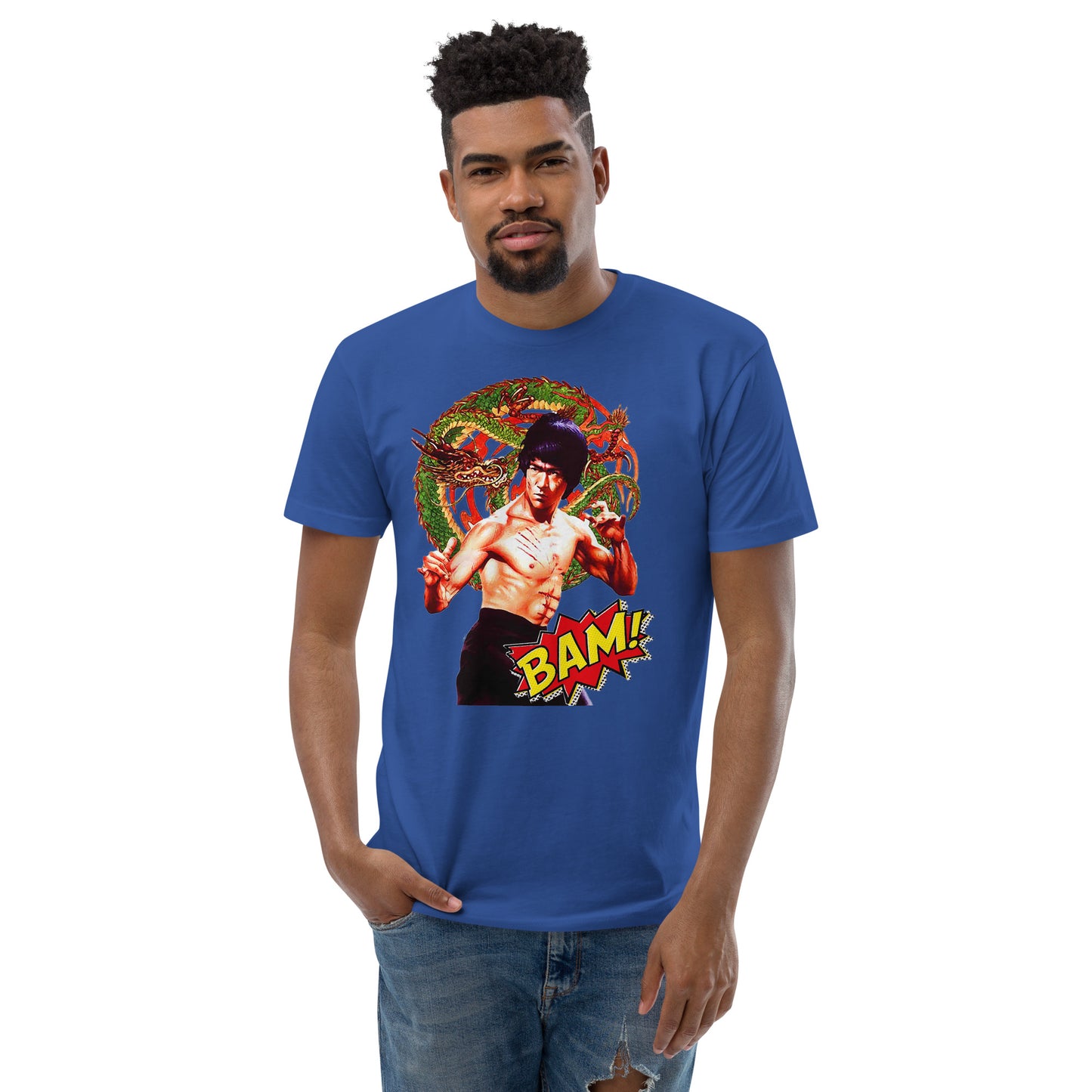 Kurzärmeliges T-Shirt Bruce Lee
