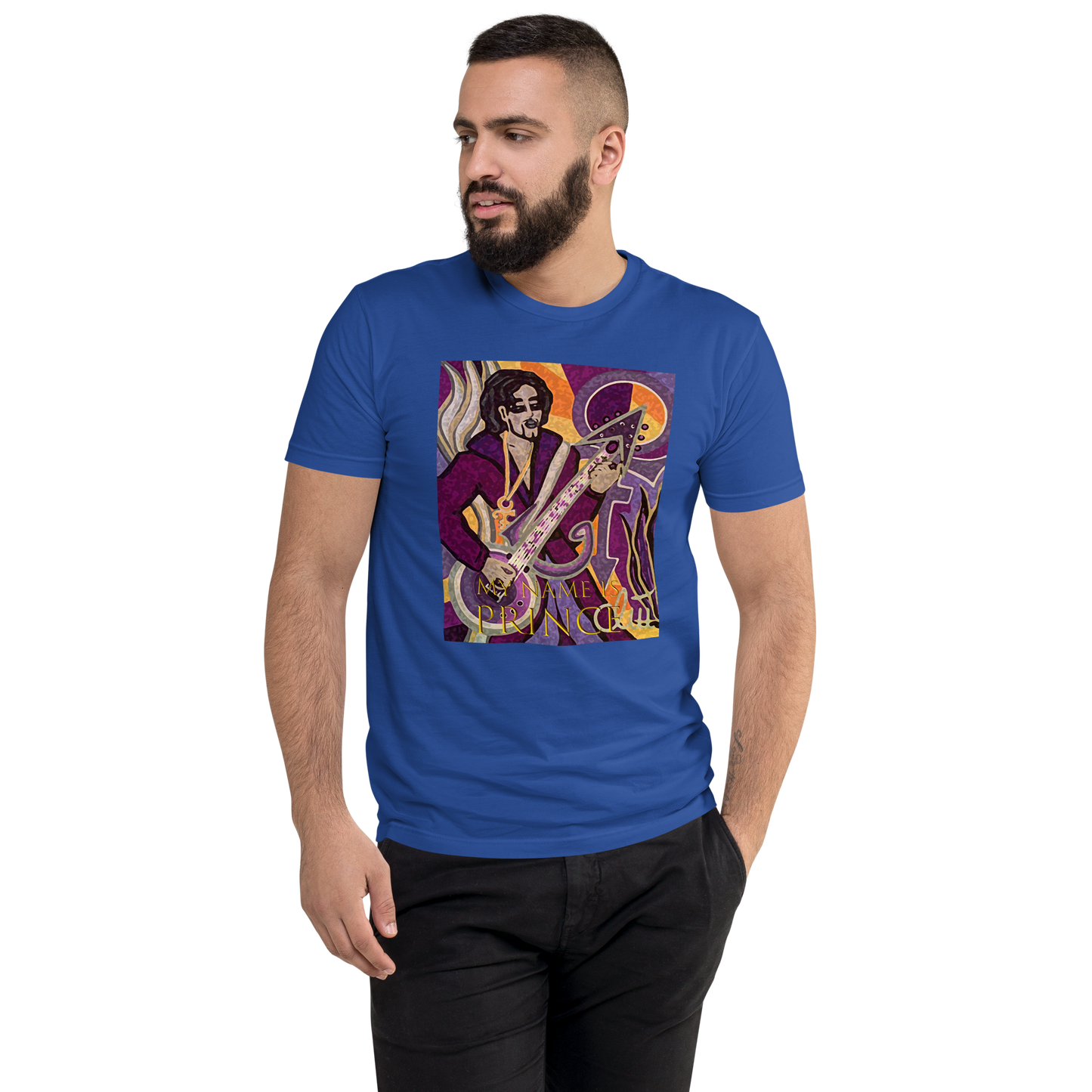 Kurzärmeliges T-Shirt My name is Prince