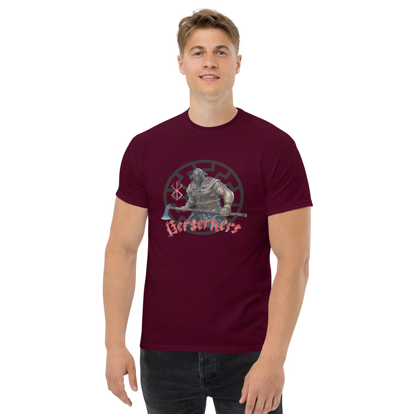 Robustes Stoff-T-Shirt für Herren Berserkers