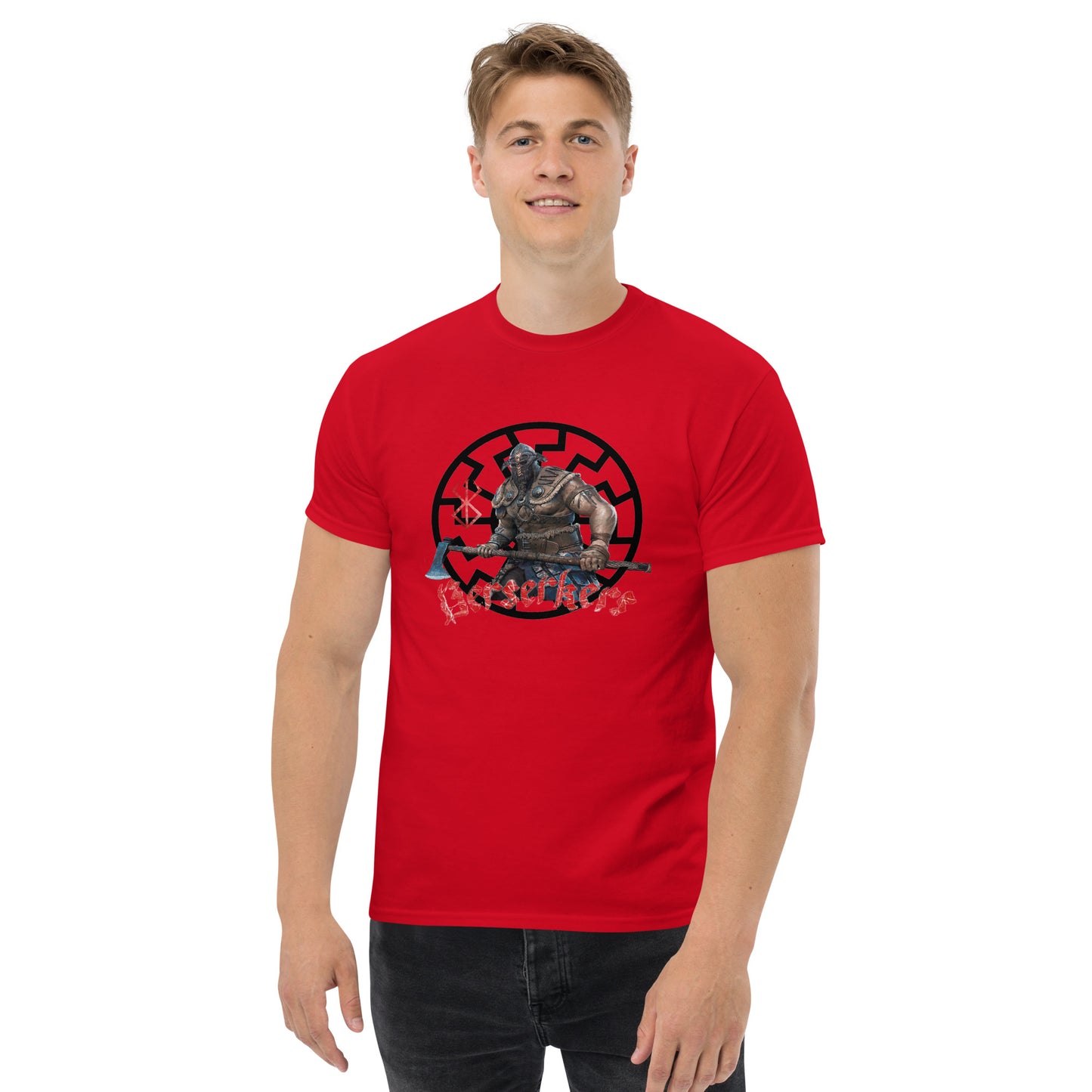 Robustes Stoff-T-Shirt für Herren Berserkers