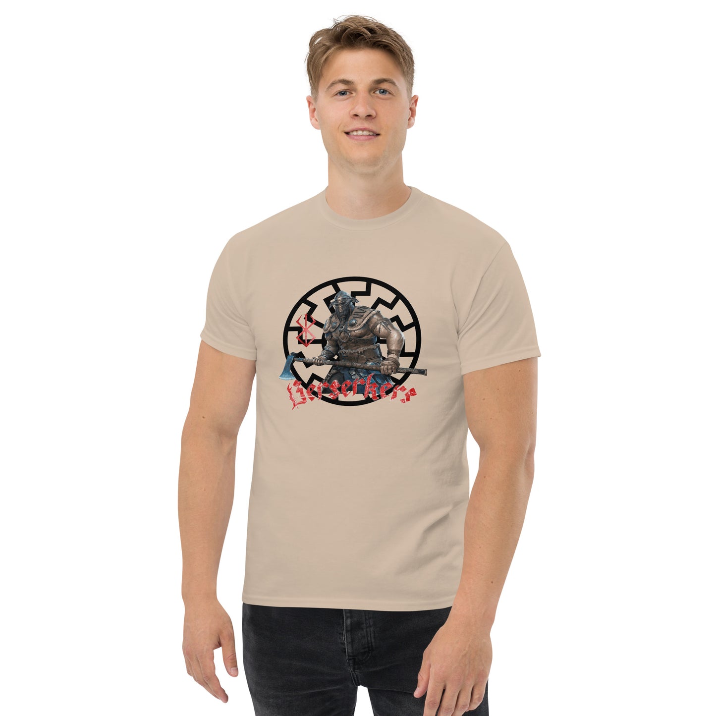Robustes Stoff-T-Shirt für Herren Berserkers