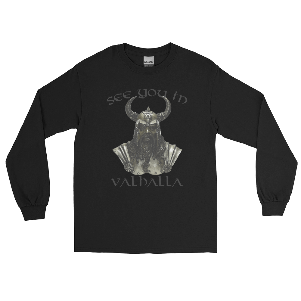 Herren-Langarmshirt See you in Valhalla