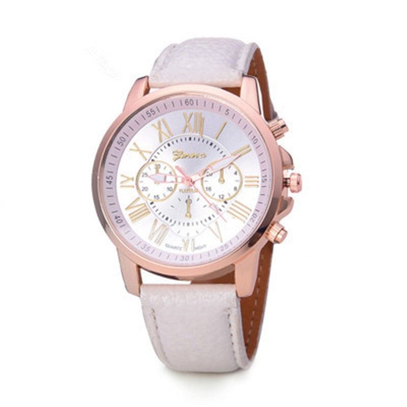 Fashion Frauen Luxus Quarzuhr Uhr