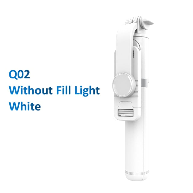 6 in 1 Wireless Bluetooth Selfie Stick faltbares Mini-Stativ mit Fülllicht-Shutter-Fernbedienung