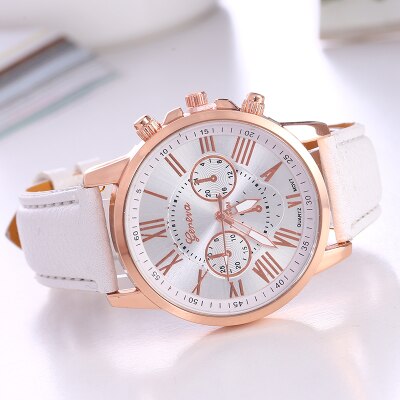 Fashion Frauen Luxus Quarzuhr Uhr