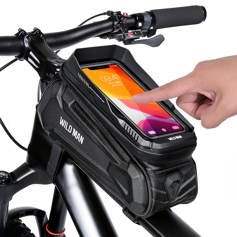 Fahrrad Tasche Rahmentasche Handy Halterung Fahrrad wasserdicht Oberrohrtasche
