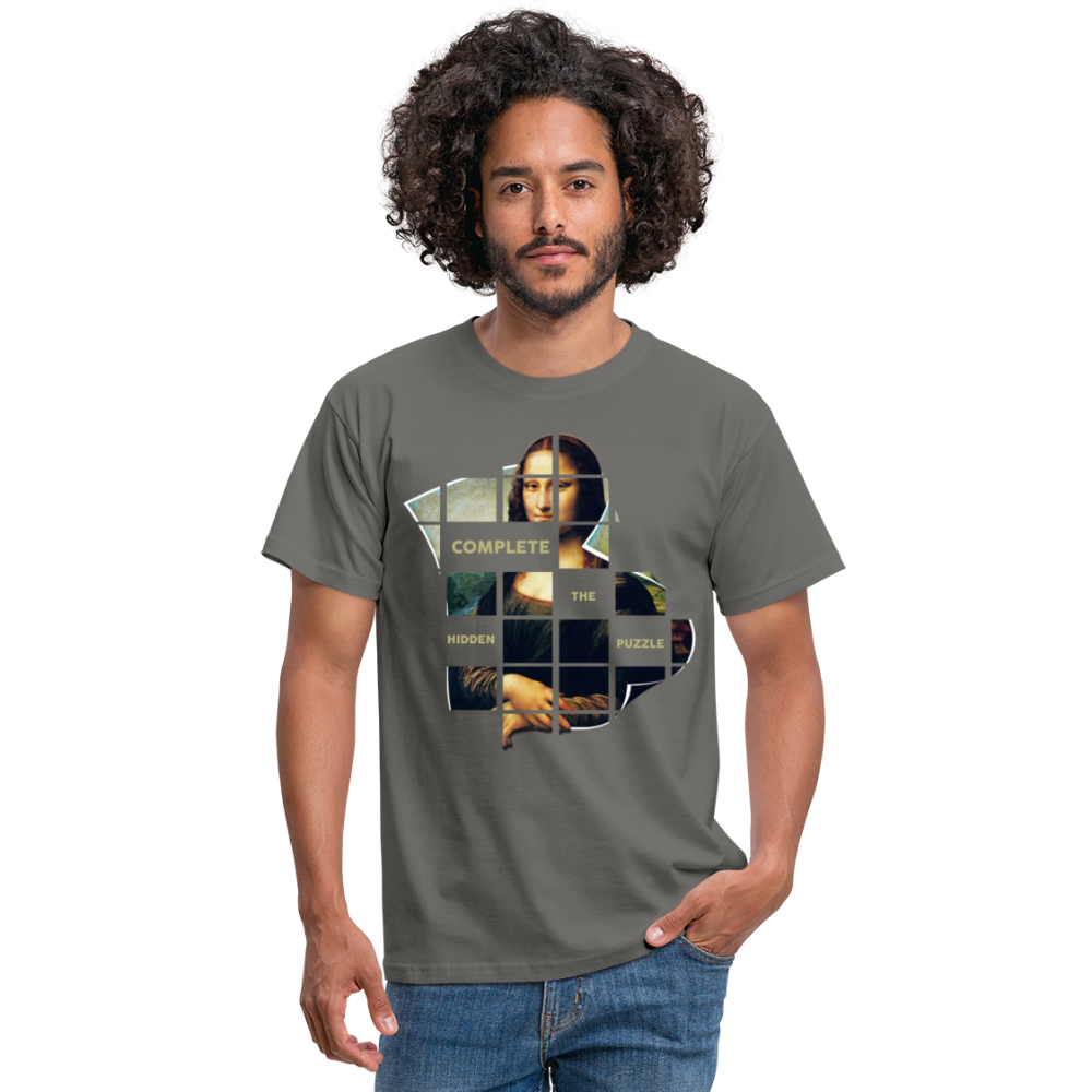 Puzzle - Männer T-Shirt - Graphit