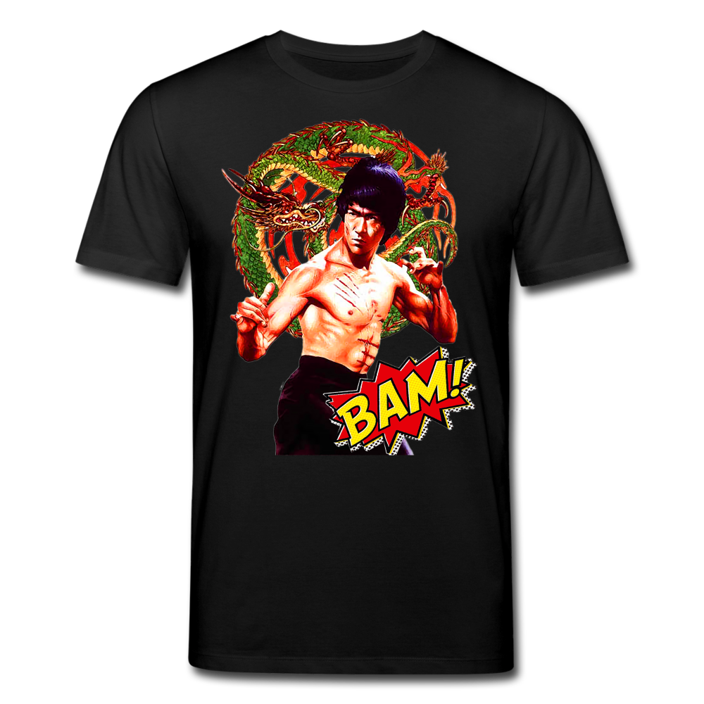 Männer Bio-T-Shirt von Stanley & Stella Bruce Lee - Schwarz