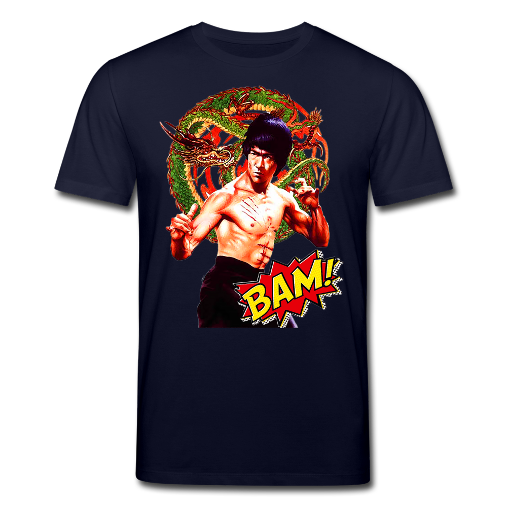 Männer Bio-T-Shirt von Stanley & Stella Bruce Lee - Navy