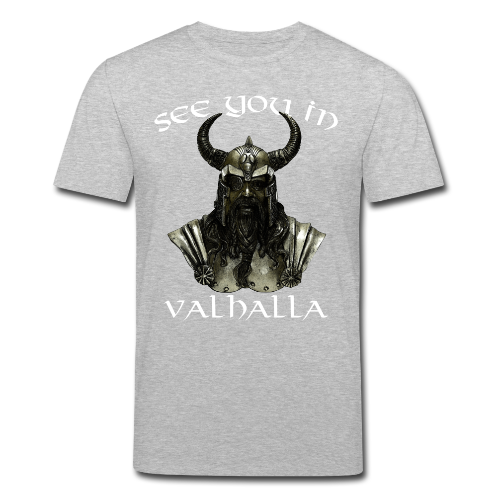 Männer Bio-T-Shirt von Stanley & Stella Odin Valhalla - Grau meliert