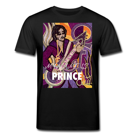 Männer Bio-T-Shirt von Stanley & Stella My Name is Prince - Schwarz