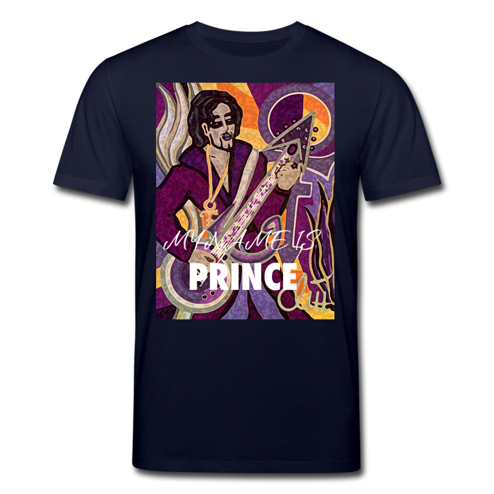 Männer Bio-T-Shirt von Stanley & Stella My Name is Prince - Navy