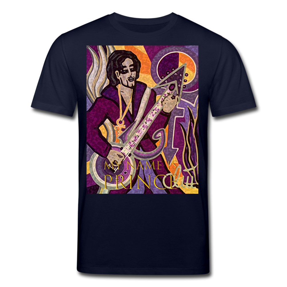 Männer Bio-T-Shirt von Stanley & Stella My Name is Prince - Navy