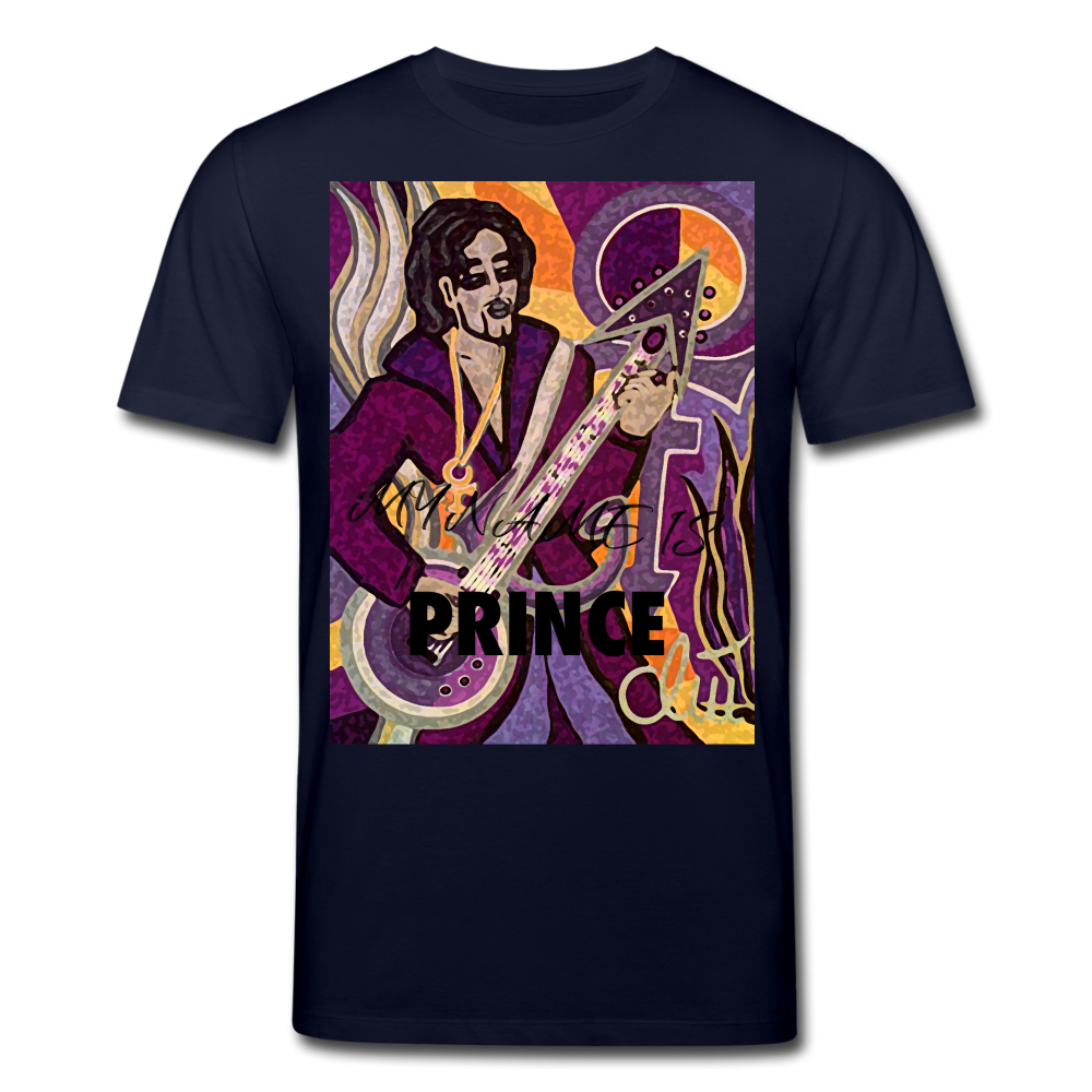 Männer Bio-T-Shirt von Stanley & Stella My Name is Prince - Navy