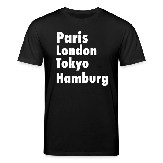 Männer Bio-T-Shirt von Stanley & Stella Paris London Hamburg - Schwarz