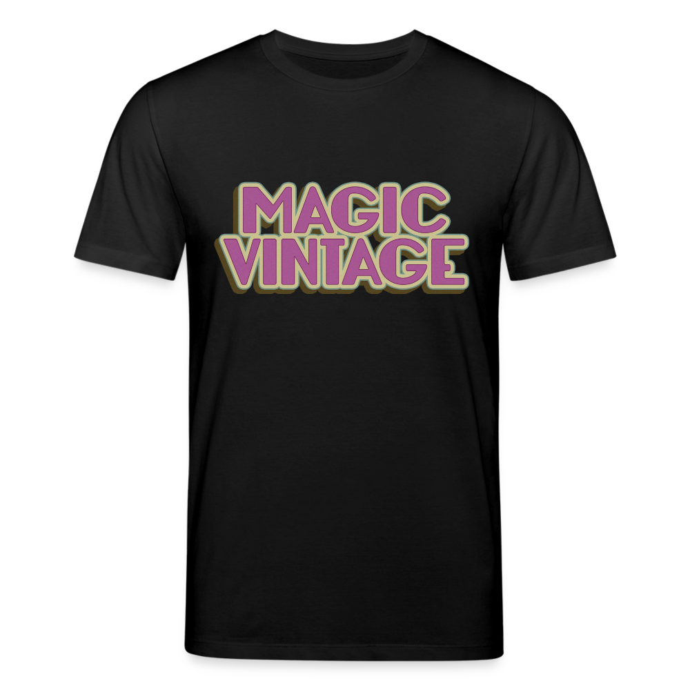 Männer Bio-T-Shirt von Stanley & Stella Magic Vintage - Schwarz