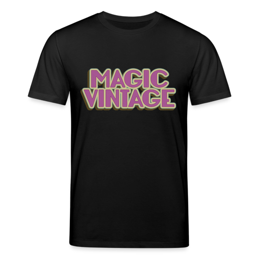 Männer Bio-T-Shirt von Stanley & Stella Magic Vintage - Schwarz