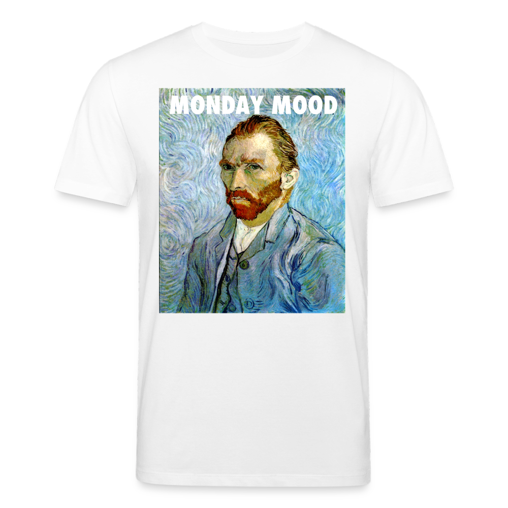 Männer Bio-T-Shirt von Stanley & Stella Monday Mood - Weiß