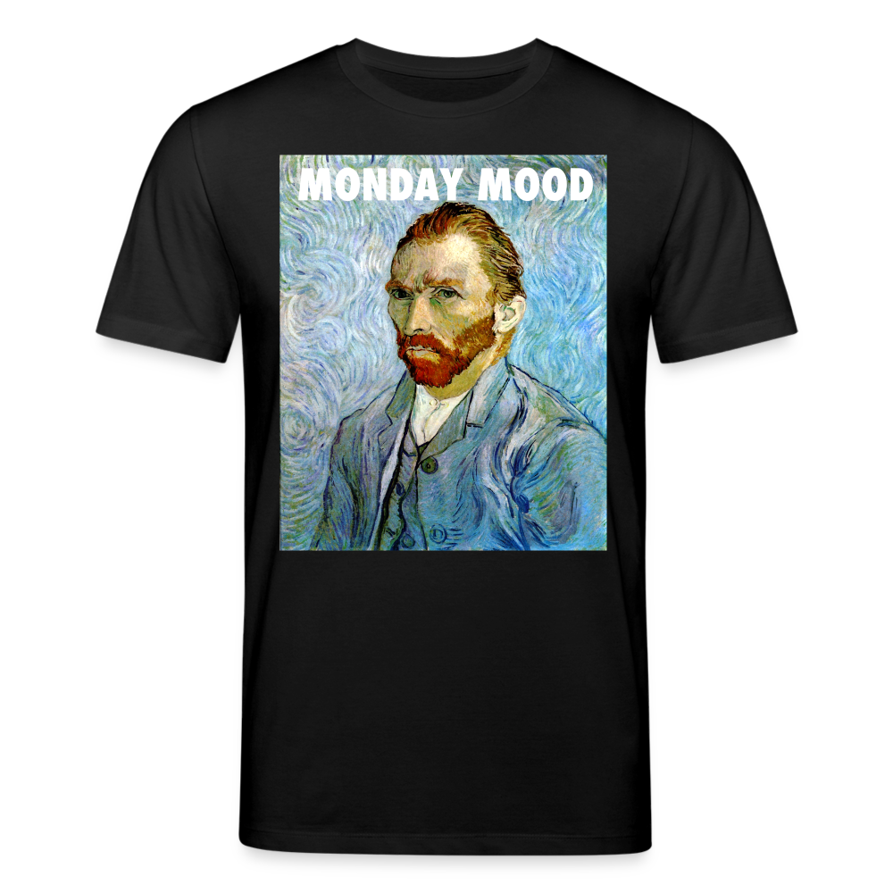 Männer Bio-T-Shirt von Stanley & Stella Monday Mood - Schwarz