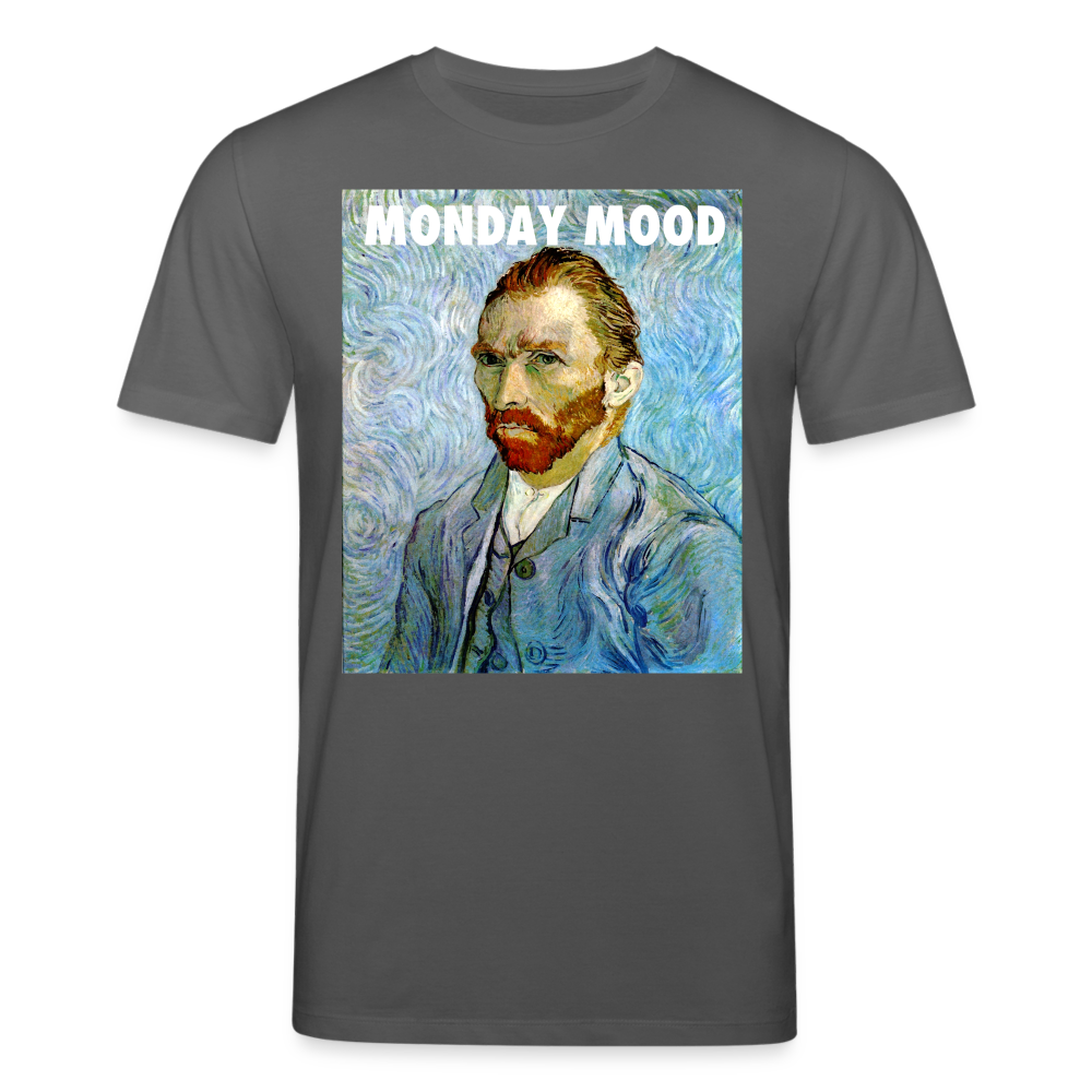 Männer Bio-T-Shirt von Stanley & Stella Monday Mood - Anthrazit
