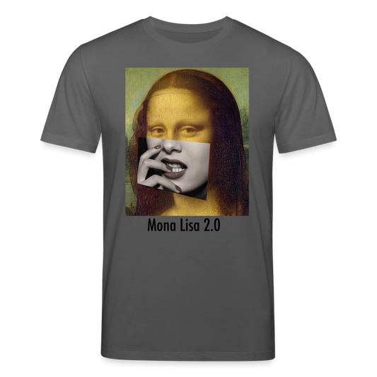 Männer Bio-T-Shirt von Stanley & Stella Mona Lisa 2.0 - Anthrazit