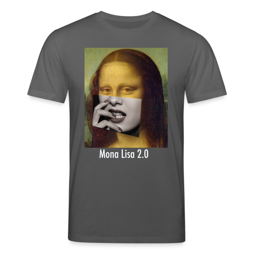 Männer Bio-T-Shirt von Stanley & Stella Mona Lisa 2.0 - Anthrazit