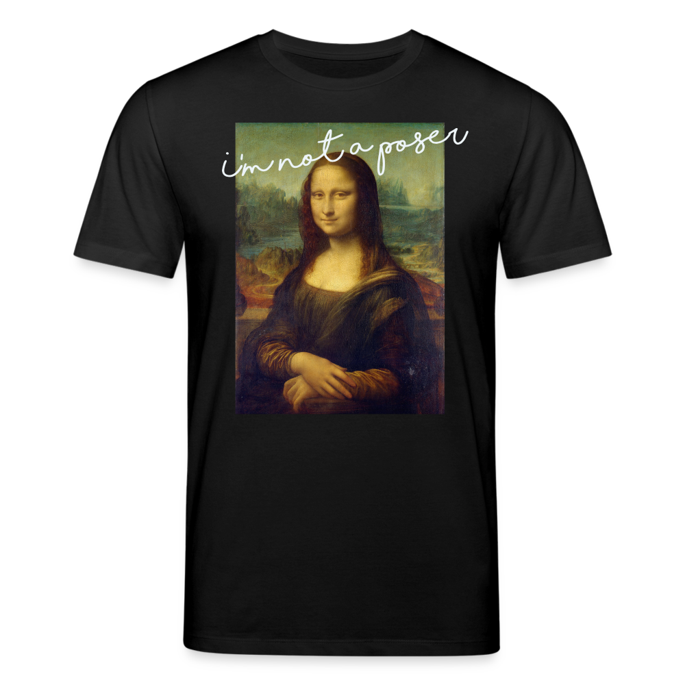 Männer Bio-T-Shirt von Stanley & Stella I'm not a poser - Schwarz