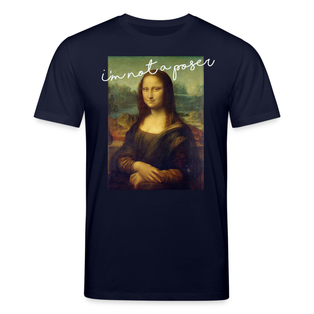 Männer Bio-T-Shirt von Stanley & Stella I'm not a poser - Navy