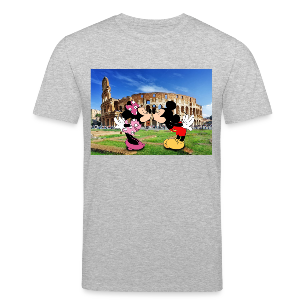 Männer Bio-T-Shirt von Stanley & Stella Micky Maus und Daisy - Grau meliert