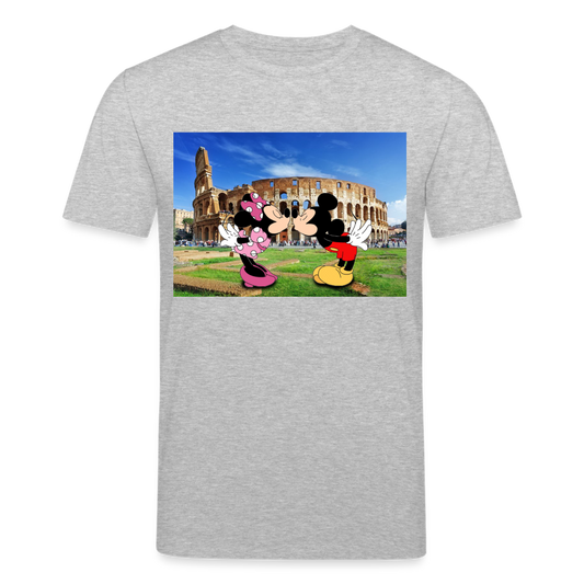 Männer Bio-T-Shirt von Stanley & Stella Micky Maus und Daisy - Grau meliert