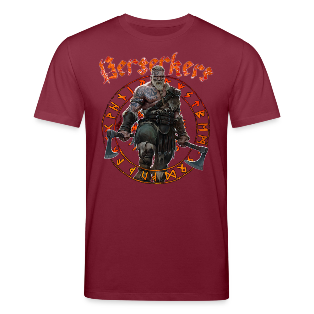 Männer Bio-T-Shirt von Stanley & Stella Berserkers - Burgunderrot
