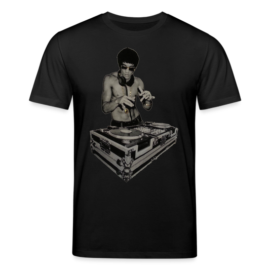 Männer Bio-T-Shirt von Stanley & Stella Bruce Lee DJ - Schwarz