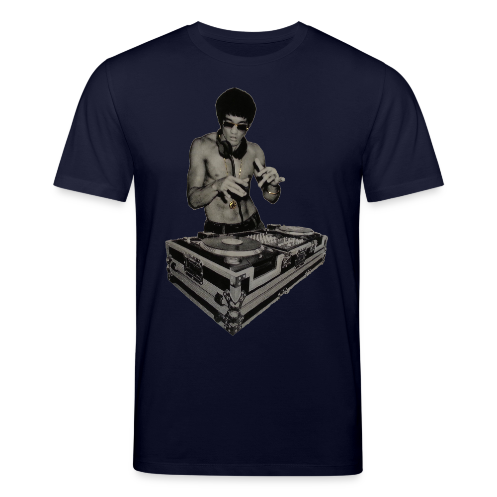 Männer Bio-T-Shirt von Stanley & Stella Bruce Lee DJ - Navy