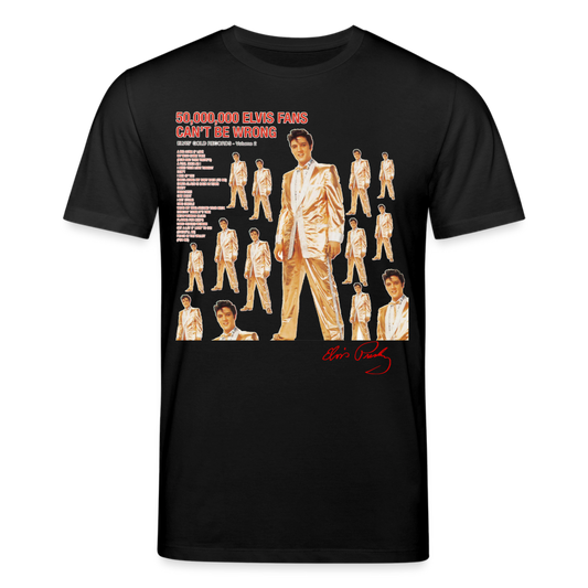 Männer Bio-T-Shirt von Stanley & Stella Elvis - Schwarz