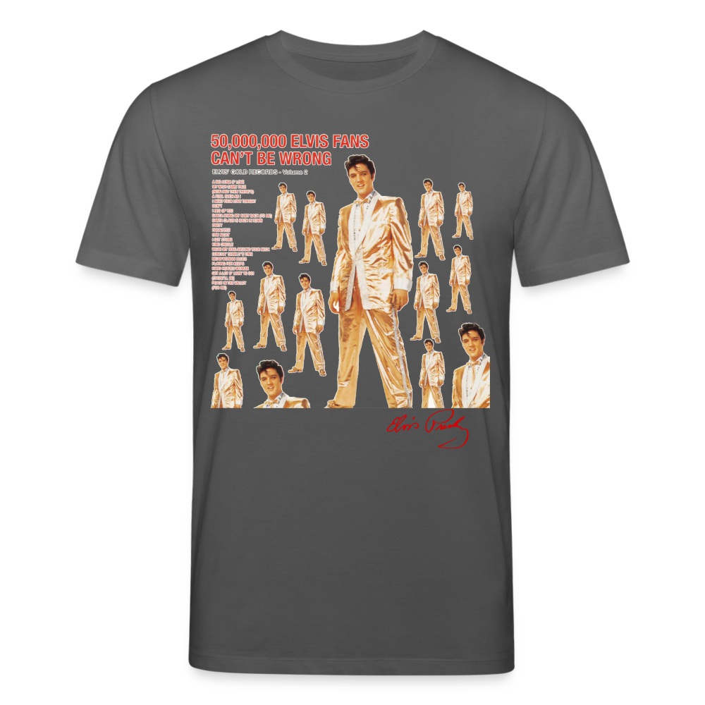 Männer Bio-T-Shirt von Stanley & Stella Elvis - Anthrazit