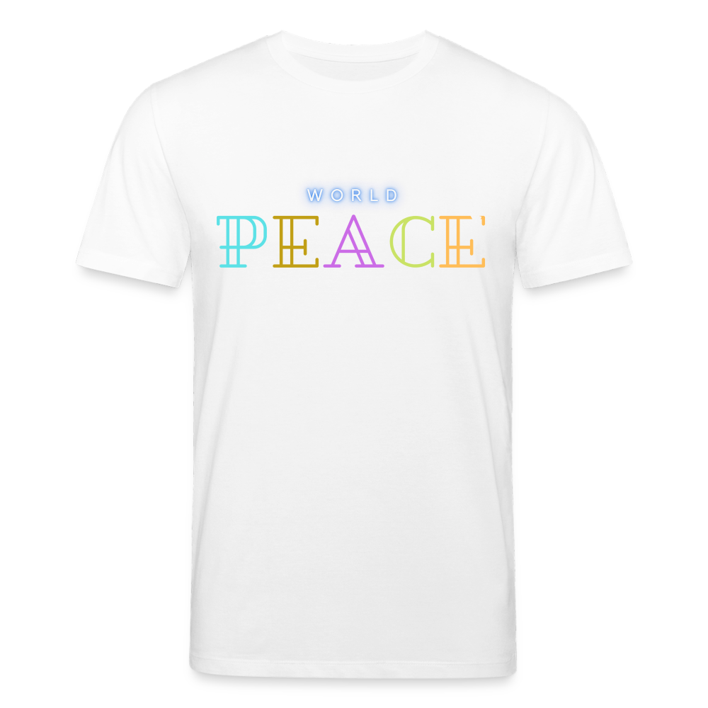Männer Bio-T-Shirt von Stanley & Stella World Peace - white