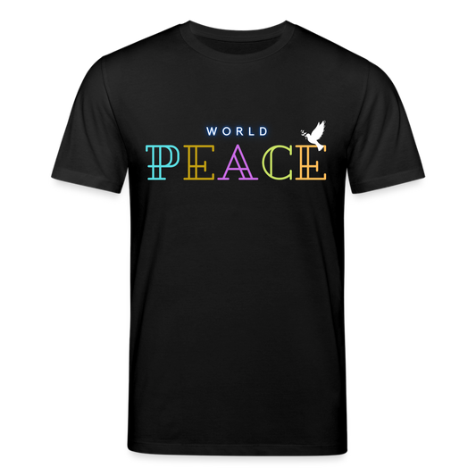 Männer Bio-T-Shirt von Stanley & Stella World Peace - Schwarz