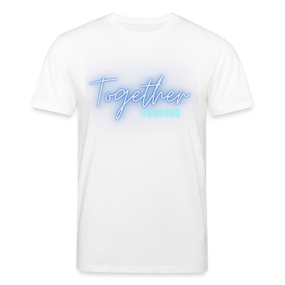 Männer Bio-T-Shirt von Stanley & Stella Together Forever - white