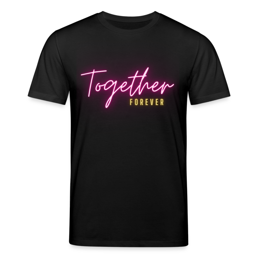 Männer Bio-T-Shirt von Stanley & Stella Together Forever - Schwarz