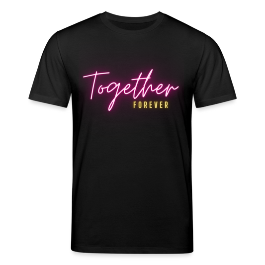Männer Bio-T-Shirt von Stanley & Stella Together Forever - Schwarz