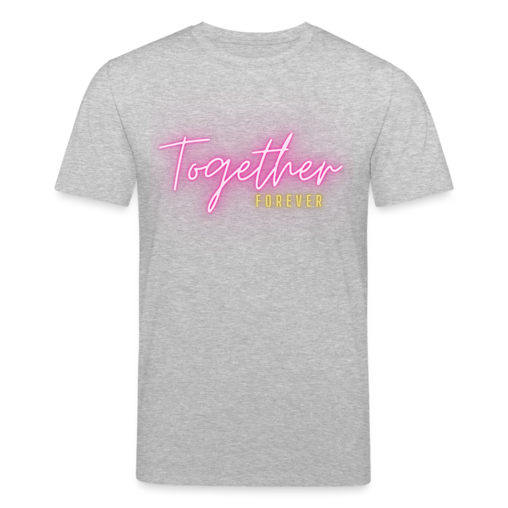 Männer Bio-T-Shirt von Stanley & Stella Together Forever - Grau meliert